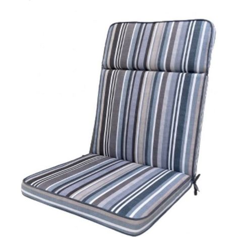 Sandbanks High Recliner Cushion - L116 x W49 x D5 cm - Grey