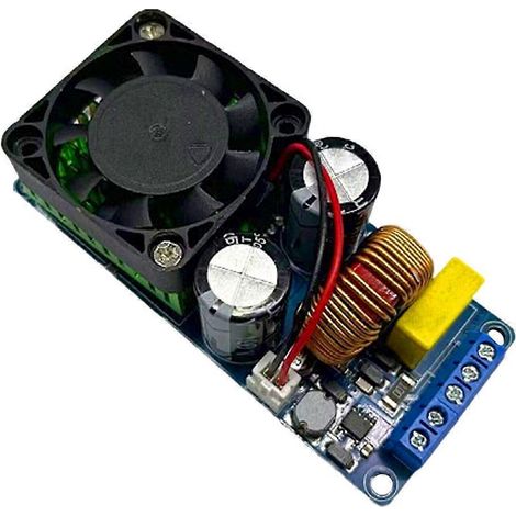 IRS2092 500W Digital-Audio-Leistungsverstärkerplatine, Mono-Kanal, HiFi-Leistung, 20 Hz–20 kHz, Klasse-D-Stufen-Leistungsverstärkerplatine (1/5)