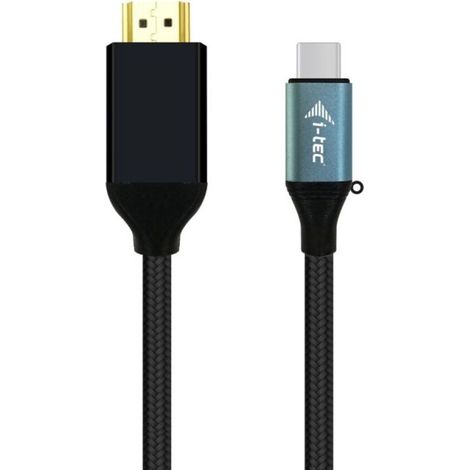 Câble HDMI - i-tec - 4K - 2m - USB-C - Thunderbolt 3 - Noir (1/5)