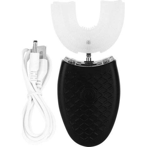 Brush to teeth electric ultrasonic 360°  Brush to teeth smart automatic in shape of U, suitable to the children and to the adults  Cleaning sonique completely automatic  Design without fi (1/5)