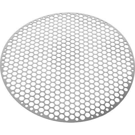 Ronde Acier Inoxydable pour Barbecue Maille Fine Anti-Chute Résistante Haute Température Polyvalente pour Cuisson et Refroidissement Extérieur et Intérieur (1/5)