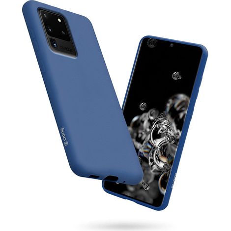 Cover Crong Color - Custodia per Samsung Galaxy S20 Ultra (Blu) (1/5)
