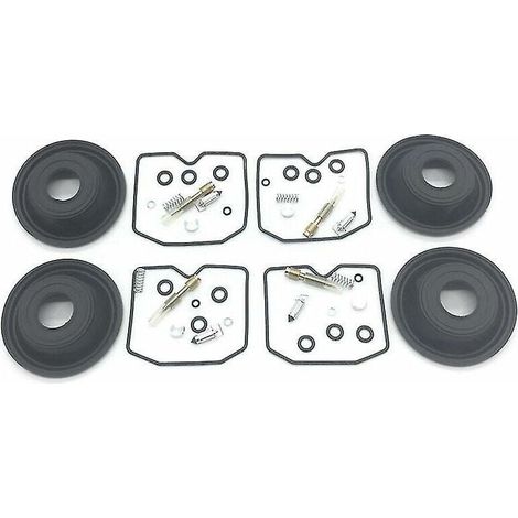 Kit de réparation de carburateur 4 pièces avec diaphragme compatible avec Bandit Gsf 600 S 96-03 (1/5)