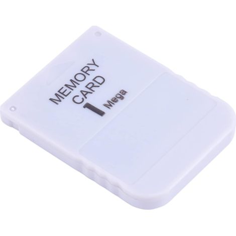 Clé de Carte Mémoire Portable de 1 Mo pour Jeux, Carte Mémoire Blanche Essentielle pour 1, Matière Plastique (1/5)