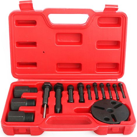 Kit d'outils d'installation et de retrait de ca, plaque d'extraction à 3 trous, installateur de dissolvant de climatisation (1/5)