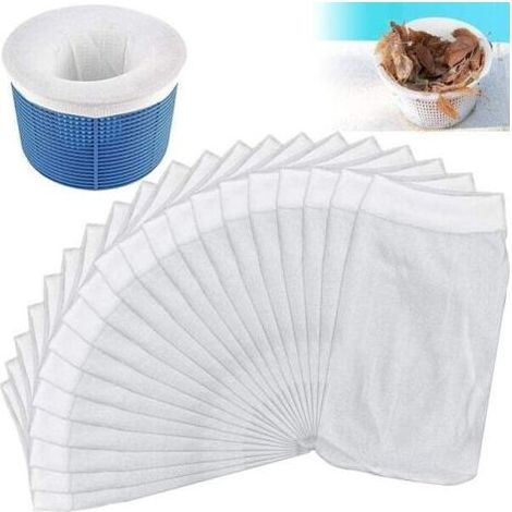 Pair 20 chaussettes de skimmer de piscine, chaussettes de filtration pour piscine /NT/(O) (1/3)