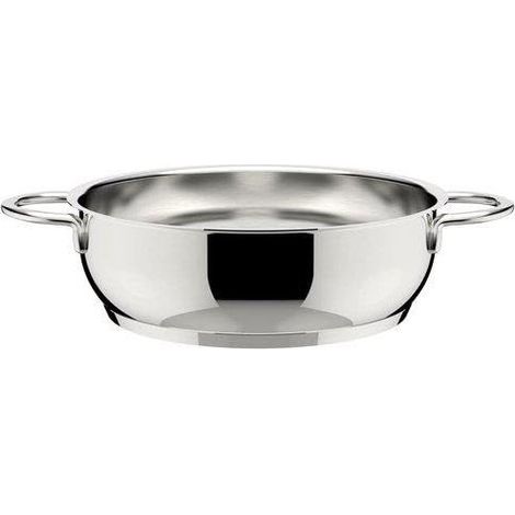 Lagostina Deliziosa Schmortopf mit 2 Griffen aus Edelstahl 18/10 mit Lagoseal Plus-Boden 26 cm