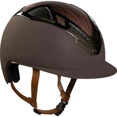 Casco equitazione Suomy apex wood brown matt: 60 cm, Marrone
