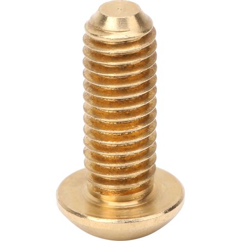 Vis à tête cylindrique creuse semi-circulaire en cuivre pur M616 (1/5)
