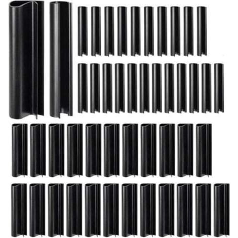 48-teiliges Set Befestigungsclips für Poolabdeckungen, windfeste Clips für den Winter, Schutzzubehör für Aufstellpools und Metallrahmenpools