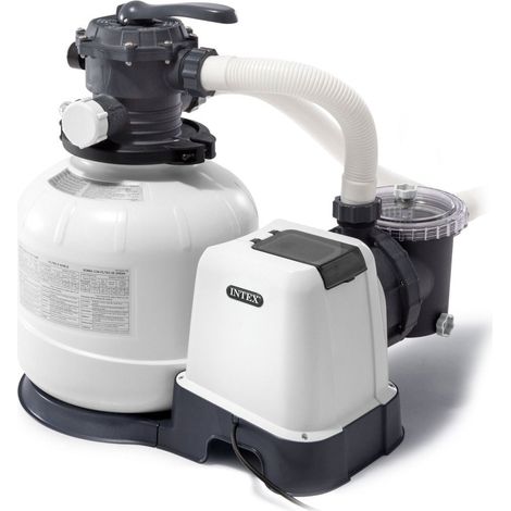 Bomba de arena para depuradora de piscina 10 500 L/h INTEX 26648 (1/3)