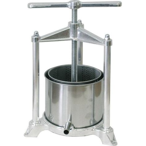 Presse aluminium inox mod.am lt.3.0 – Panier acier inoxydable – Pour matériaux résistants – Pression 3 tonnes – Salone Srl (1/2)