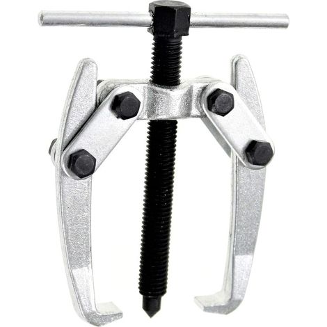 Extracteur de Roulement d'Engrenage à Deux Mâchoires 60mm, Outil de Retrait d'Extracteur de Roulement d'Engrenage en Acier au Carbone pour Voiture Moto Réparation Automatique (1/4)