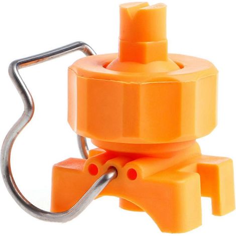 3/4" Verstellbare Kugel-Flachventilator-Vollkegel-Klemmdüse für Bewässerung (1/5)