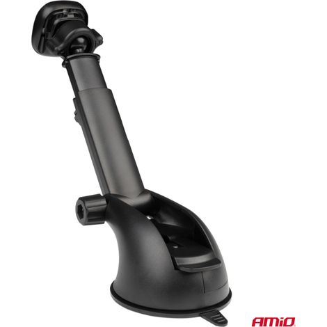 Support magnétique pour téléphone de voiture AMIO-03788, à fixer sur le pare-brise, le tableau de bord et le tableau de bord. (1/5)