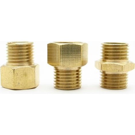 Clapet anti-retour en laiton à filetage mâle femelle 1/4" 3/8"