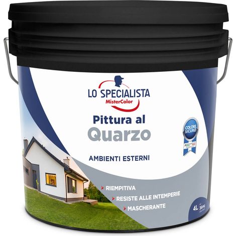PITTURA AL QUARZO BIANCA LT.4
