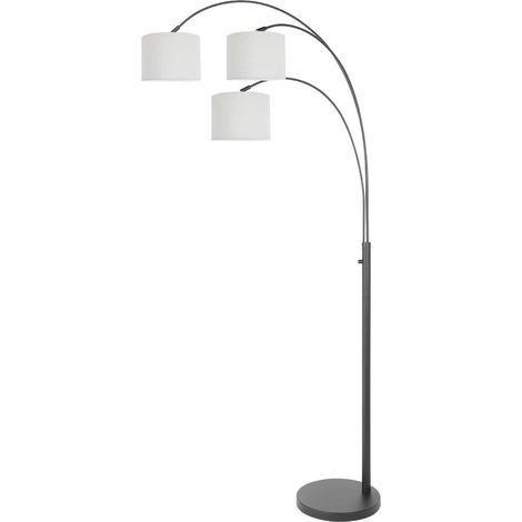Steinhauer - stehlampe - Sparkled Light - schwarz - leinen metall (1/5)