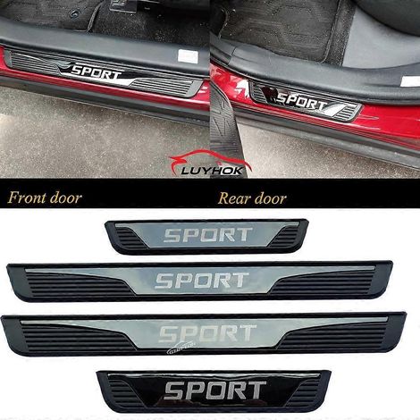 Accessoires automobiles : Plaque de seuil de porte pour Chevrolet Blazer, bande de protection de seuil de porte 2021-2024, pièces automobiles ( ) (1/5)