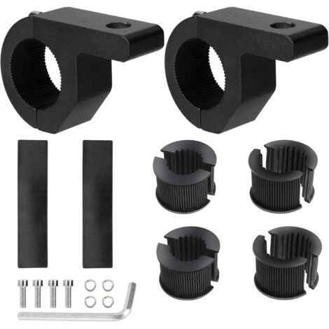Support de Montage de Lumière Travail 19-32mm Universelle Pince de Tube de Barre Fixation pour Tout-terrain Voiture Camion Moto 2 Pièces (1/5)