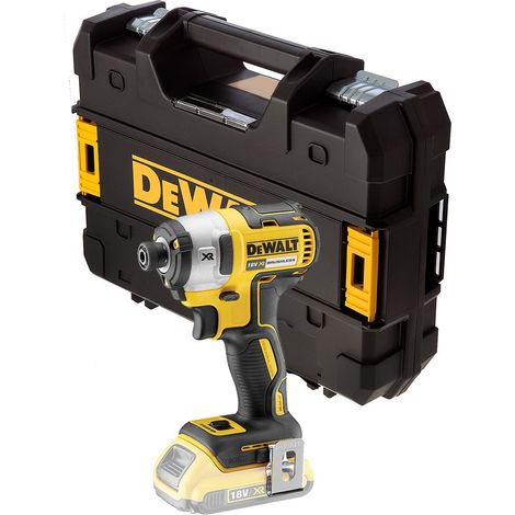 Dewalt DCF887N 18V XR G2 Brushless 3 Speed Impact Driver Bare Unit + Tstak Case (1/4)