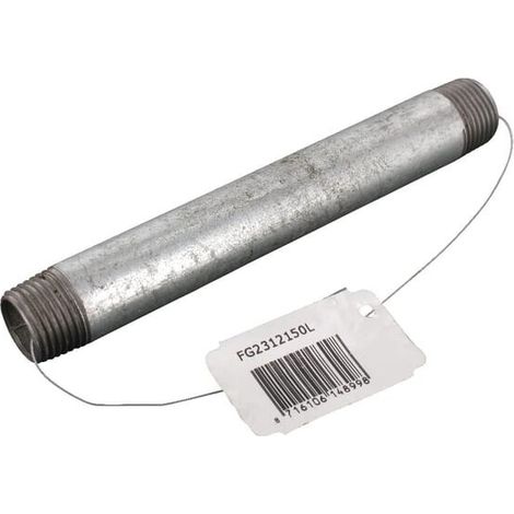 Racor p.tubos galv. 1/2"x150mm UNIVERSAL FG2312150L