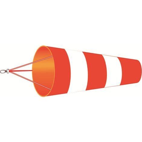 Manche à Air,Manche à Vent,Manche à Air Extérieur,Indicateur de Direction du Vent en Rouge et Blanc (1/4)
