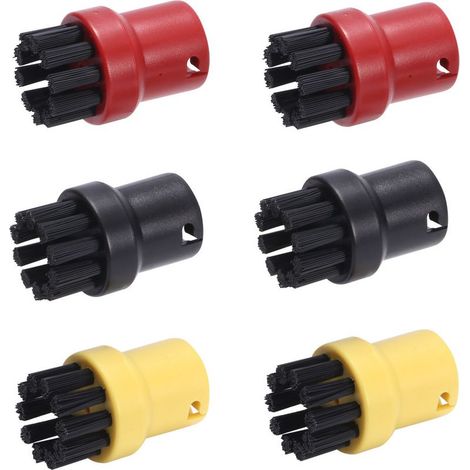Ersatz-Rundbürstenset (3-teilig) für Kärcher SC1-5 CTK10 Dampfreiniger (1/5)