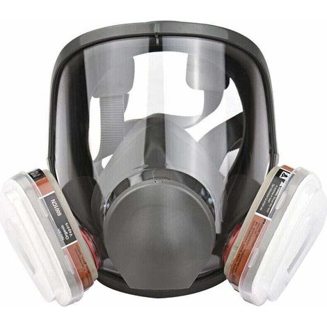 Respirateur réutilisable couverture intégrale 16 en 1 respirateur à vapeur organique pour la peinture, le polissage, le soudage et autres protections de travail (1/4)