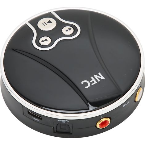 Bluetooth-Empfängeradapter mit 3,5-mm-Aux-, RCA- und optischen Eingängen sowie NFC-Funktion für Heimkino-Lautsprecher. (1/5)