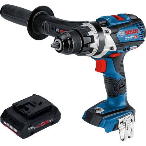 Bosch GSR 18V-110 C Trapano avvitatore professionale a batteria 18 V 110 Nm senza spazzole + 1x batteria ricaricabile ProCORE 4,0 Ah - senza caricabatterie