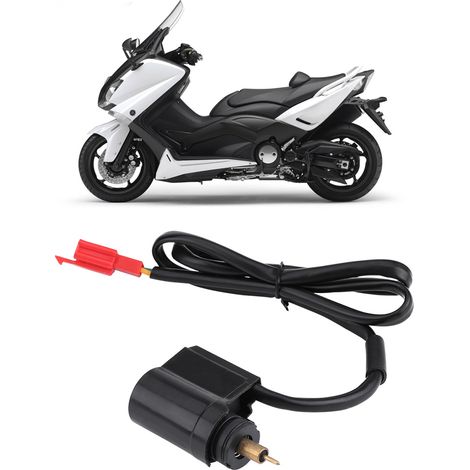 Connecteur 2 broches, carburateur automatique à starter électrique pour scooter GY6 50cc 125cc 150cc (1/5)