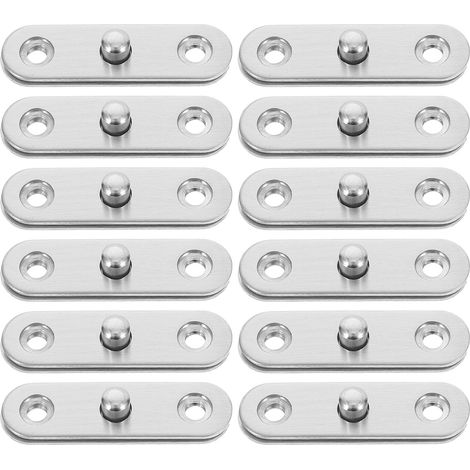 re pivotante en acier inoxydable rotation 360 lot de 20 pour (1/5)