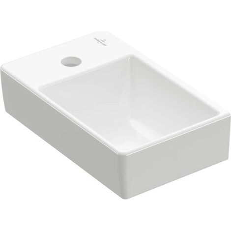V&B Handwaschbecken AVENTO 360x220mm Becken re HL li o ÜL Sto wh C+ (1/2)