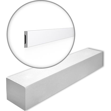 NMC WD4-box WALLSTYL Noel Marquet 1 caja 32 piezas Moldura para pared diseño atemporal clásico blanco  64 m (1/5)