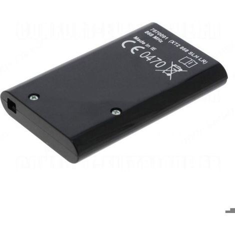Télécommande FAAC XT2 868 SLH NOIR Pack de 3 - noir (1/5)
