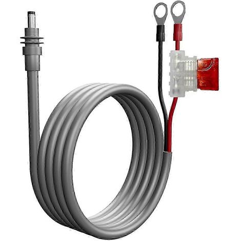 Pour câble d'alimentation miniature avec faisceau d'extension et porte-fusible automobile : câble à chevrons Hatchcraft CC 18 AWG et connecteur de faisceau de fusibles ATC/ATO (1/5)