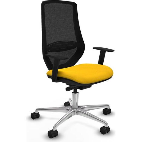 Piqueras y Crespo Mardos Silla de oficina negra cómoda (1/3)