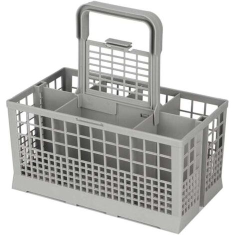 Panier à couverts universel 8 compartiments – Fabriqué en PP alimentaire – Poignées amovibles – Compatible avec 99% des lave-vaisselle (1/5)