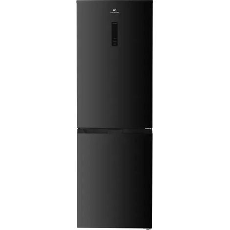 Continental Edison CEFC323NFB Kombikühlschrank Schwarz 323L