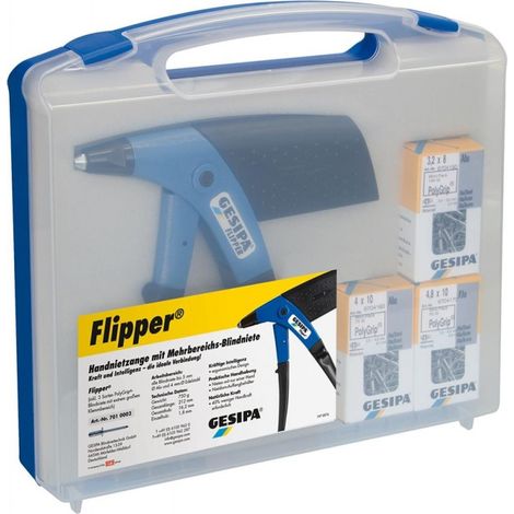 Pinza de remachar Flipper Gesipa