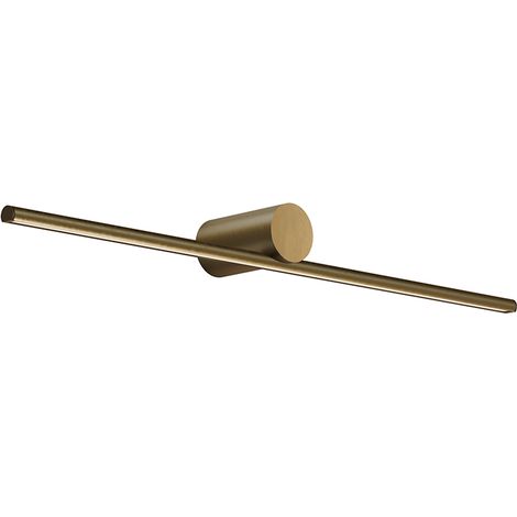 Daisho Applique a parete LED 6W IP54 3000K CRI90 Oro - Rossini Group - Lampada design in alluminio con diffusore in PMMA opale dimmerabile (1/5)