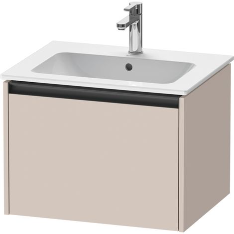 Duravit Ketho.2 bâti-support de lavabo suspendu, 1 tiroir,