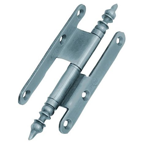Bros Aufschraubband no.2 cc polierter Stahl 140x70 mm