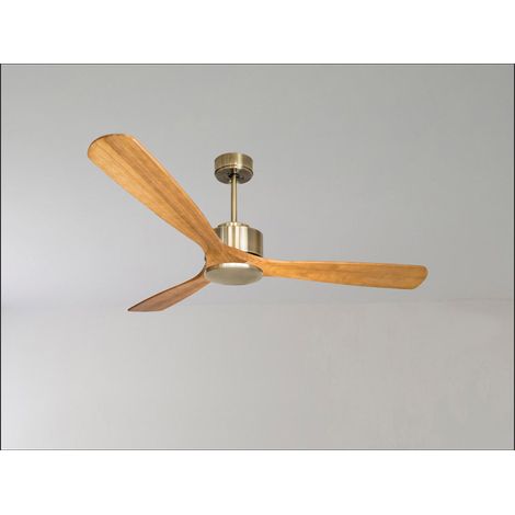 Tenerife Ring - Super destratificateur et ventilateur DC 106 cm blanc pales bois blanc idéal 10 à 20 m² (1/5)
