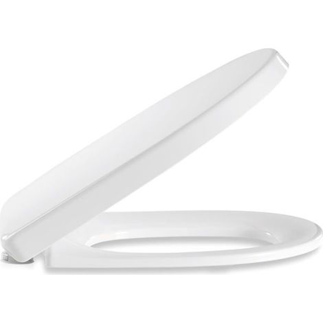 Pressalit Delight siège de toilette 492000D09999 blanc, avec Softclose (1/2)