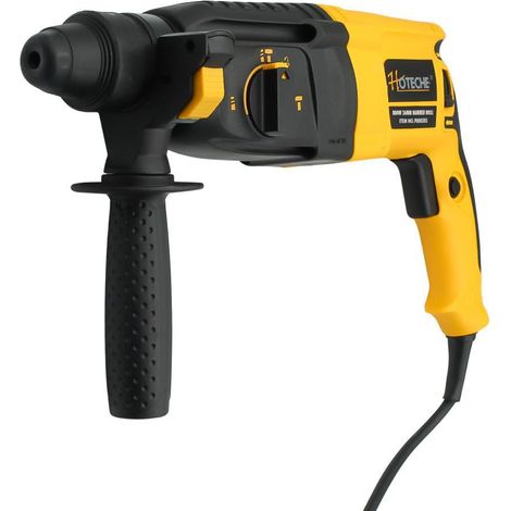 HOTECHE taladro martillo sds plus 800w , Taladro Percutor SDS Plus 26 mm 800W 3 Funciones Hoteche.
- Robusto, versátil y de alto rendimiento, este taladro percutor de 26 mm con sis (1/3)