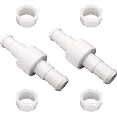 D20 Lot de 3 Raccords Rotatifs pour Tuyau D'arrosage avec 4 Embouts D15 Compatibles avec Zodiac Polaris 180 280 380 Robot Nettoyeur Piscine (1/4)