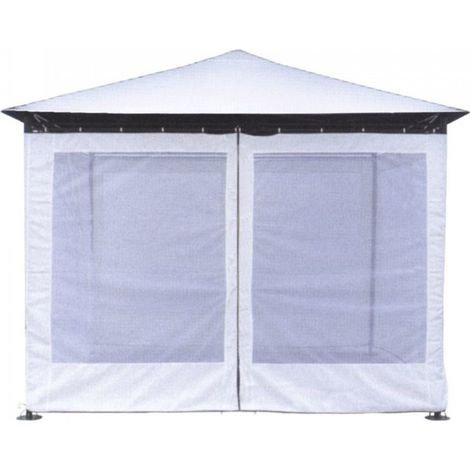 Zanzariera kit per gazebo style 3x3 metri arredo giardino - biacchi ettore (1/2)