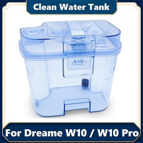 Réservoir d'eau propre pour aspirateur robot Dreame W10 / W10 Pro - Pièces détachées - Transparent - Bleu (1/5)